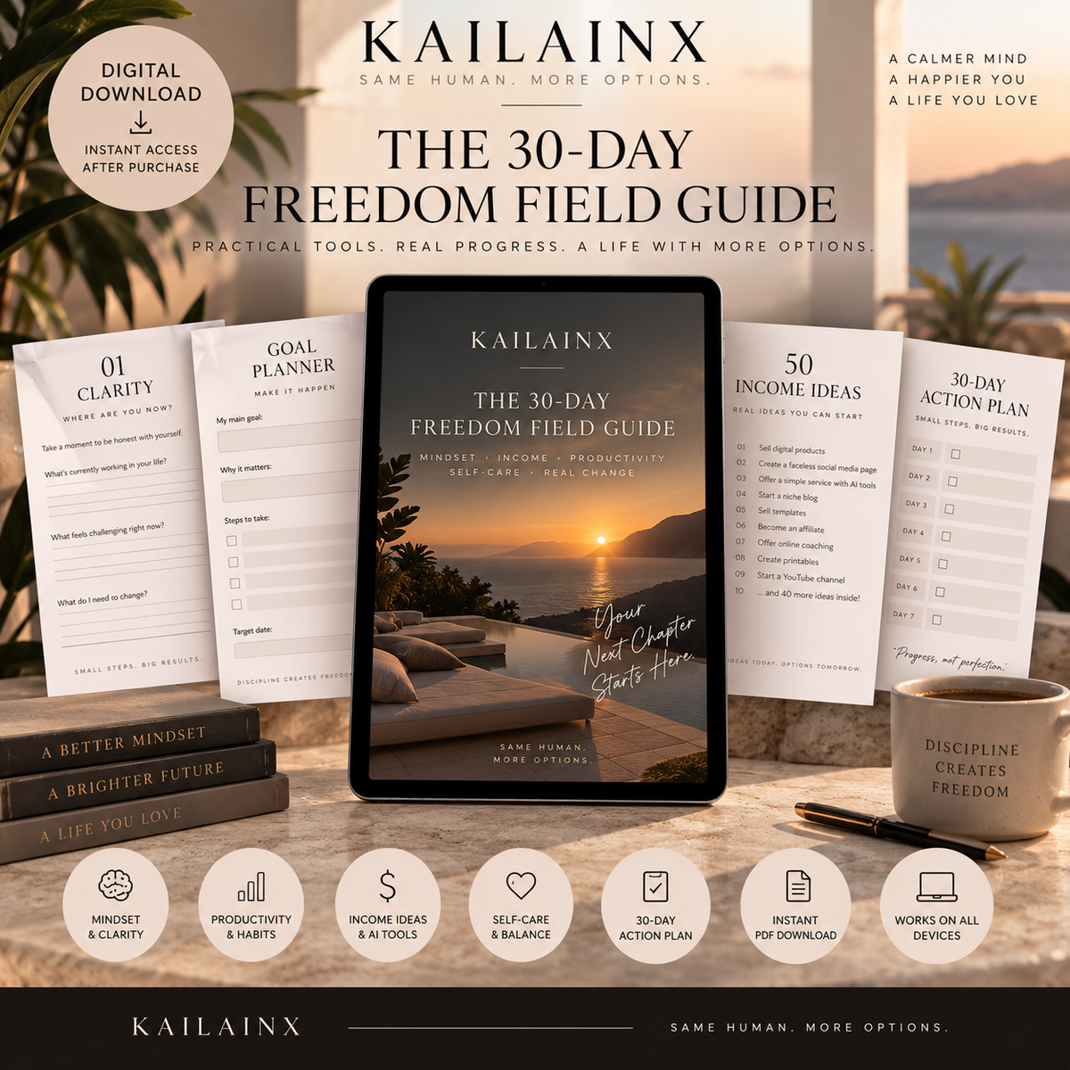KAILAINX – The 30-Day Freedom Field Guide